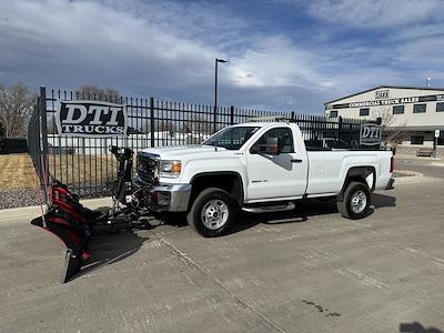 Used 2016 GMC Sierra 2500 Work Truck Regular Cab 4x4 Plow Truck for sale #17054Wwts - photo 1