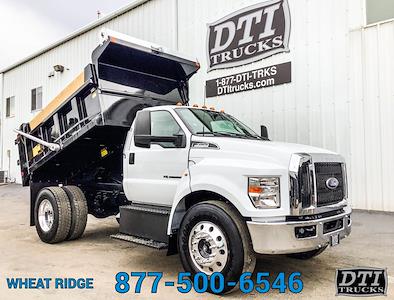 Used 2023 Ford F-650 Regular Cab Dump Truck for sale #17150Mwts - photo 1