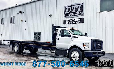 Used 2023 Ford F-650 Regular Cab Flatbed Truck for sale #17167Mwts - photo 1
