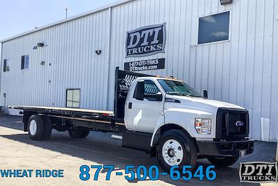 Used 2023 Ford F-650 Regular Cab Flatbed Truck for sale #17167Mwts - photo 1