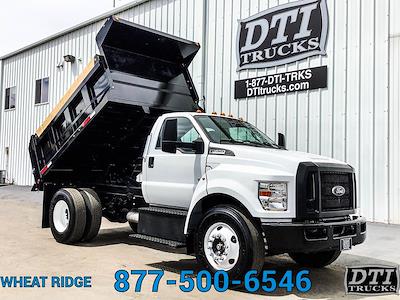 Used 2022 Ford F-650 Regular Cab Dump Truck for sale #17171Mwts - photo 1