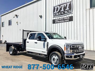 Used 2023 Ford F-550 Crew Cab 4x4 Flatbed Truck for sale #17232Mwts - photo 1
