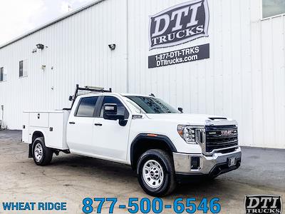 Used 2021 GMC Sierra 3500 Crew Cab 4x4 Service Truck for sale #17456Mwts - photo 1