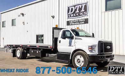 Used 2019 Ford F-650 Regular Cab Flatbed Truck for sale #17492Mwts - photo 1