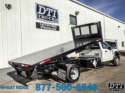 Used 2022 Ford F-550 Regular Cab Flatbed Truck for sale #17609Mwts - photo 2