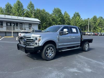2020 Ford F-350 Crew Cab SRW 4x4 Flatbed Truck for sale #P12722 - photo 1