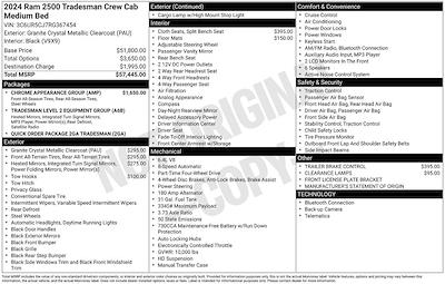 2024 Ram 2500 Crew Cab 4WD Pickup for sale #CC10983B - photo 1