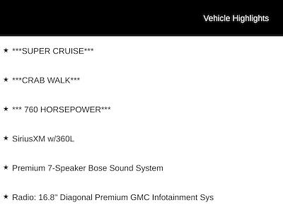 2024 GMC Sierra EV Crew Cab AWD Pickup for sale #CU72274 - photo 1