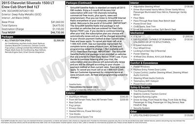 New 2015 Chevrolet Silverado 1500 - photo 1