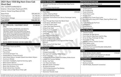 Used 2021 Ram 1500 - photo 1