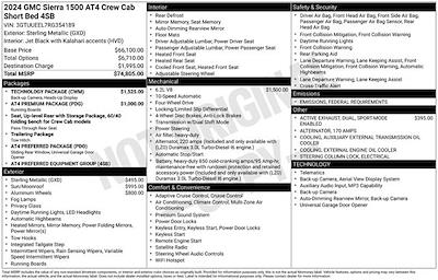 2024 GMC Sierra 1500 Crew Cab 4x4 Pickup for sale #CV3660A - photo 2