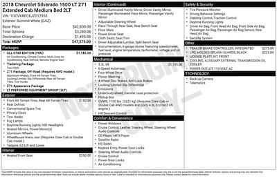 2018 Chevrolet Silverado 1500 Double Cab 4WD Pickup for sale #UCV1416B - photo 2