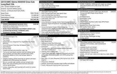 Used 2015 GMC Sierra 3500 - photo 1