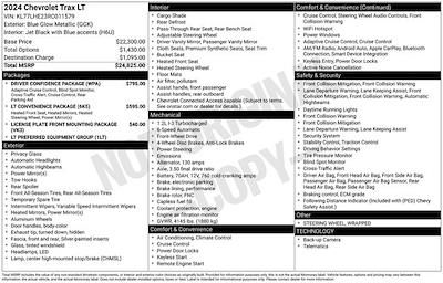 2024 Chevrolet Trax FWD SUV for sale #CF2005A - photo 2