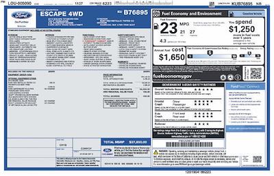 2019 Ford Escape 4WD SUV for sale #CF2372A - photo 2