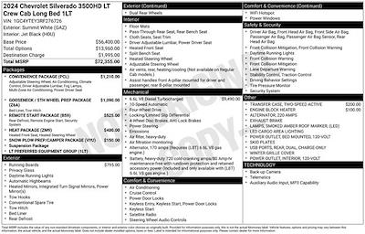 Used 2024 Chevrolet Silverado 3500 LT Crew Cab for sale #CV3916A - photo 2