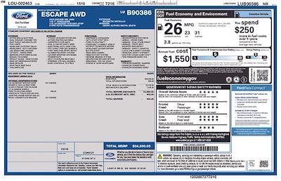2020 Ford Escape AWD SUV for sale #CV4247A - photo 2