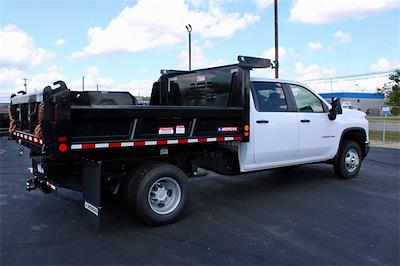 New 2024 Chevrolet Silverado 3500 Crew Cab 4WD Morgan Truck Body Steel Dump Truck for sale #Z06873F - photo 2