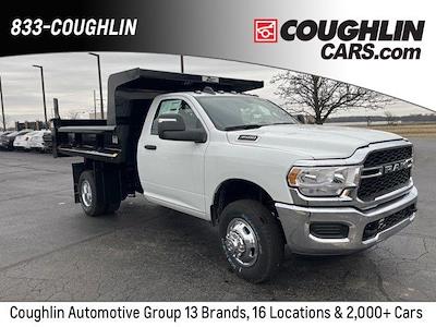New 2024 Ram 3500 Regular Cab 4x4 9' 7" Rugby Steel Dump Truck for sale #MA19265F - photo 1