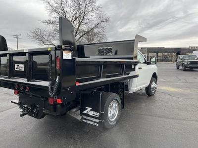 New 2024 Ram 3500 Regular Cab 4x4 9' 7" Rugby Steel Dump Truck for sale #MA19265F - photo 2