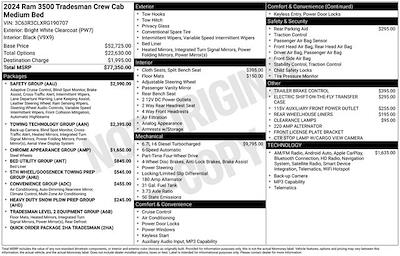 Used 2024 Ram 3500 - photo 1