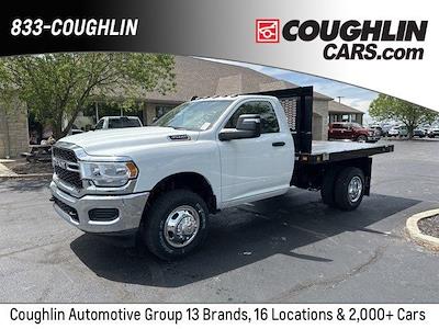 New 2024 Ram 3500 Tradesman Regular Cab 4x4 9' 3" Knapheide Steel Flatbed Truck for sale #MC5028F - photo 1