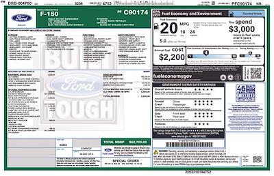 2023 Ford F-150 SuperCrew Cab 4WD Pickup for sale #FU11552 - photo 1