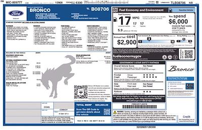 2026 Ford Bronco 4WD SUV for sale #HF4072 - photo 1