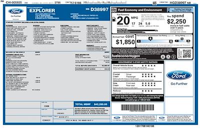 2017 Ford Explorer FWD SUV for sale #HF4107A - photo 1