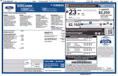 2026 Ford Explorer 4WD SUV for sale #HF4190 - photo 1
