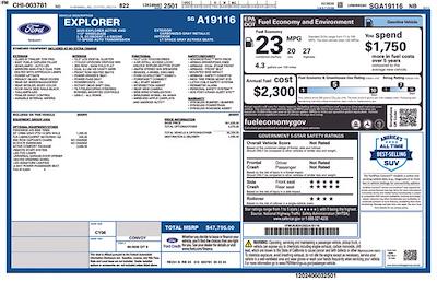 2025 Ford Explorer 4WD SUV for sale #HFP1620R - photo 1