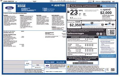 2024 Ford Edge AWD SUV for sale #HFP1634R - photo 1
