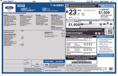 2023 Ford Edge AWD SUV for sale #HFP1636 - photo 1
