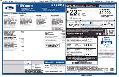 2024 Ford Explorer 4WD SUV for sale #HFP1649R - photo 1
