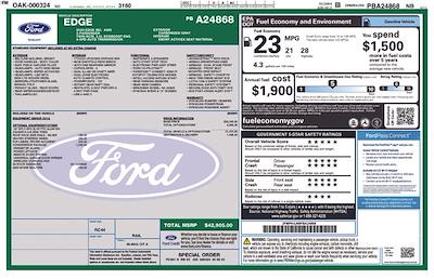 2023 Ford Edge AWD SUV for sale #HFP1664 - photo 1