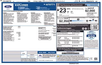 2024 Ford Explorer 4WD SUV for sale #HFP1666 - photo 1