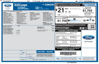 2017 Ford Explorer 4WD SUV for sale #HFP1692B - photo 1