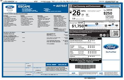2016 Ford Escape FWD SUV for sale #HFP1707A - photo 1