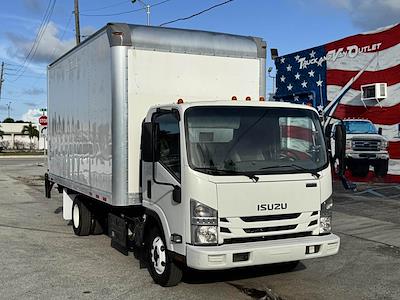Used 2018 Isuzu NPR-HD Regular Cab Box Truck with Liftgate for sale #009466 - photo 1