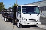 Used 2020 Isuzu NRR Regular Cab Morgan Truck Body Stake Bed with Liftgate for sale #300348 - photo 1