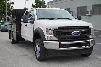 Used 2020 Ford F-550 Crew Cab Flatbed Truck for sale #E47143B - photo 1