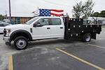 Used 2020 Ford F-550 Crew Cab Flatbed Truck for sale #E47143B - photo 6