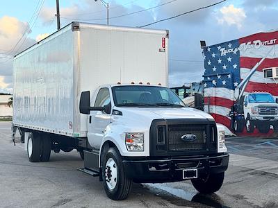 Used 2022 Ford F-750 Regular Cab Hackney Box Truck with Liftgate for sale #F04140 - photo 1