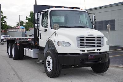 Used 2015 Freightliner M2 106 Conventional Cab 24' Flatbed Truck for sale #GK3893 - photo 2