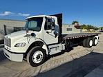 Used 2017 Freightliner M2 106 Conventional Cab Morgan Truck Body Steel Flatbed Truck for sale #JD5738 - photo 5