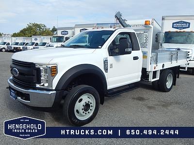 Used 2019 Ford F-450 Regular Cab Flatbed Truck for sale #23862 - photo 1