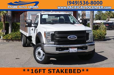Used 2019 Ford F-550 Regular Cab Stake Bed for sale #56599 - photo 1