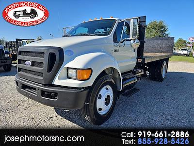 Used 2009 Ford F-750 Regular Cab Flatbed Truck for sale #G23042 - photo 1