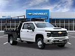 New 2024 Chevrolet Silverado 3500 Work Truck Crew Cab 4x4 9' 5" Knapheide Flatbed Truck for sale #CV5293 - photo 1