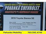 2016 Toyota Sienna FWD Minivan for sale #CPB24274A - photo 39